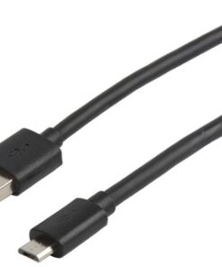 USB-MICRO Kabel 2m (Svart)