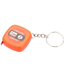 Nyckelring / Nyckelknippa Med Måttband (Orange)