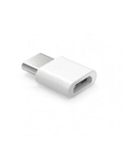 USB-Micro Till USB-C Adapter (Vit)