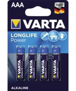 Varta Longlife Power AAA Batteri (4-pack)