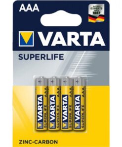 Varta Superlife AAA Batteri (4-pack)