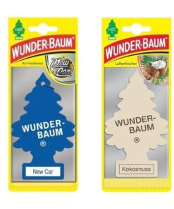 Doftgran Wunder-Baum (New Car + Kokosnöt) 2-Pack