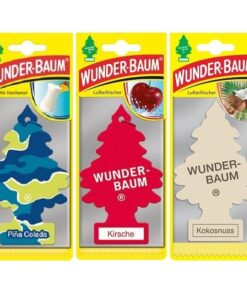 Doftgran Wunder-Baum (Pina Colada + Körsbär + Kokosnöt) 3-Pack