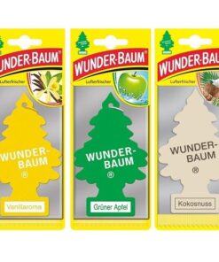 Doftgran Wunder-Baum (Vanilj + Äpple + Kokosnöt) 3-Pack