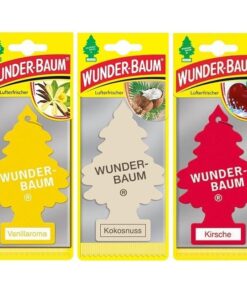 Doftgran Wunder-Baum (Vanilj + Kokosnöt + Körsbär) 3-Pack