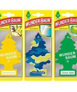 Doftgran Wunder-Baum (Vanilj + Pina Colada + Äpple) 3-Pack