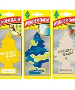 Doftgran Wunder-Baum (Vanilj + Pina Colada + Kokosnöt) 3-Pack