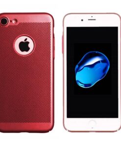 Colorfone iPhone 8 Plus Skal Med Hål (Röd)