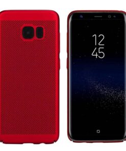 Colorfone Samsung Galaxy S7 Edge Skal Med Hål (Röd)