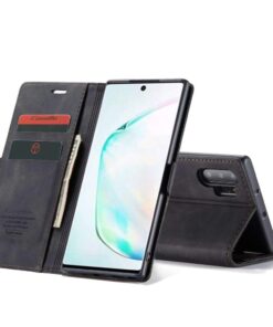 CaseMe Samsung Galaxy Note 20 Ultra Wallet Retro (SVART)