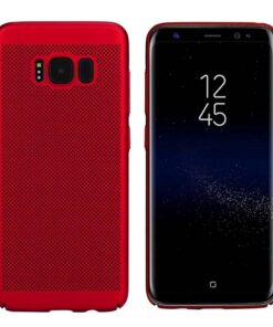 Colorfone Samsung Galaxy S8 Skal Med Hål (Röd)