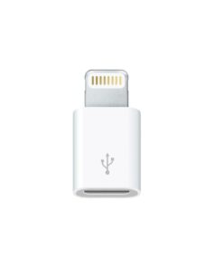 USB-Micro Till Lightning Adapter (Vit)