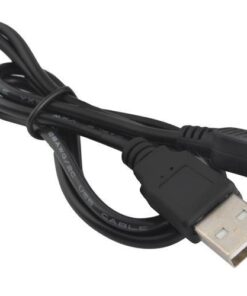 USB-MINI Kabel 80 cm (Svart)