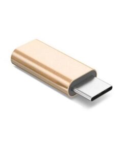 Lightning (iPhone) Till USB-C Adapter (Guld)