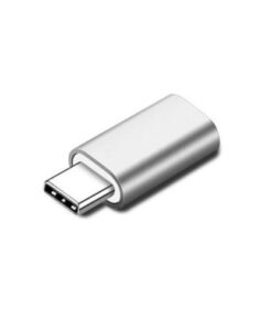 Lightning (iPhone) Till USB-C Adapter (Silver)