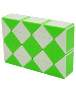 Snake Cube / Snake Twist / Magic Cube (Grön/Vit)