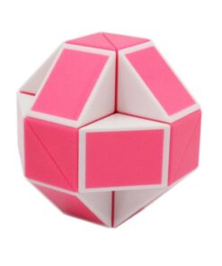 Snake Cube / Snake Twist / Magic Cube (Rosa/Vit)