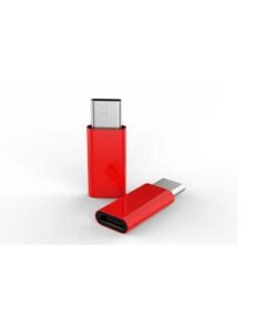 Lightning (iPhone) Till USB-C Adapter (Röd)