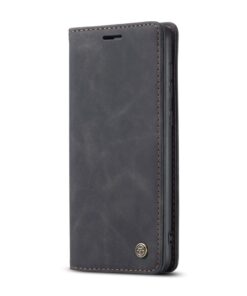 CaseMe Samsung Galaxy S21 Wallet Retro (SVART)