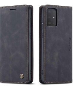 CaseMe Samsung Galaxy S20 Plus Wallet Retro (SVART)