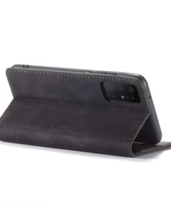 CaseMe Samsung Galaxy S20 Plus Wallet Retro (SVART)