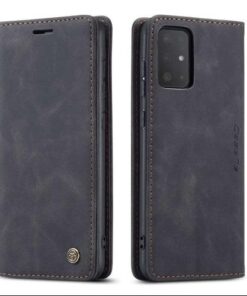 CaseMe Samsung Galaxy S20 Wallet Retro (SVART)