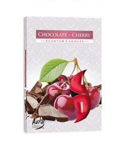 Doftljus Choklad och Körsbär (6-Pack)