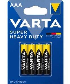 Varta Super Heavy Duty AAA Batteri (4-pack)