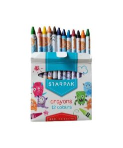 Starpak - Kritor i Olika Färger (12-Pack)