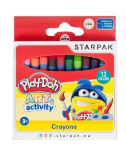 Starpak Play-Doh - Kritor i Olika Färger (12-Pack)